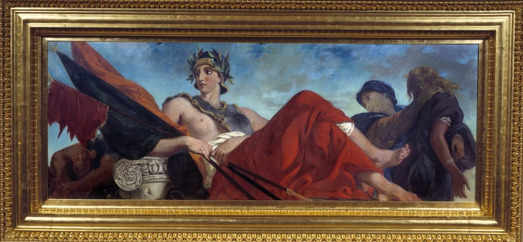 Allegoria della pittura - Assemblee Nationale Palais, Bourbon, Paris